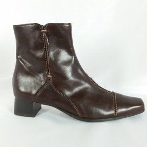 Paul Green 4.5/US 7 Brown Ankle Boot LIKE NEW B6-3